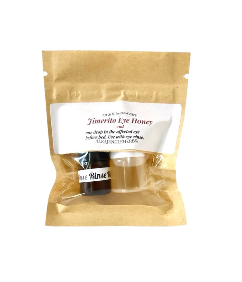 Extra Strength Jimerito Honey & Eye Rinse Drop Bundle